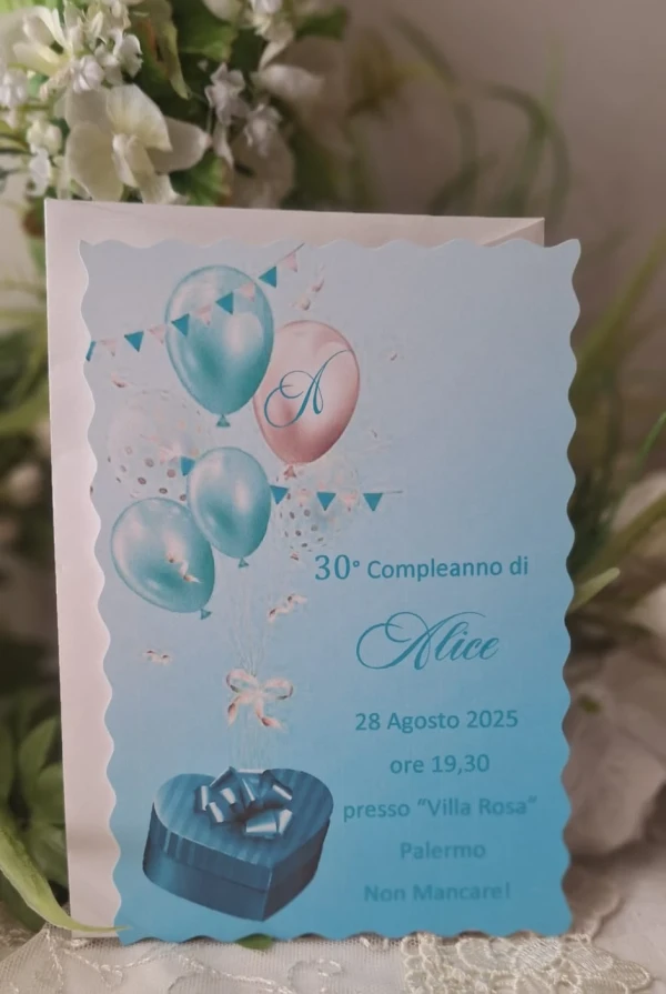 Invito 30 Anni Donna